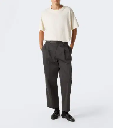 The Row Nesper pleated straight pants | Thumbnail 5 The Row Nesper pleated straight pants | Thumbnail 5