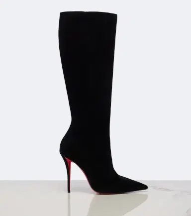 Christian Louboutin Miss Z suede knee-high boots | Thumbnail 2 Christian Louboutin Miss Z suede knee-high boots | Thumbnail 2