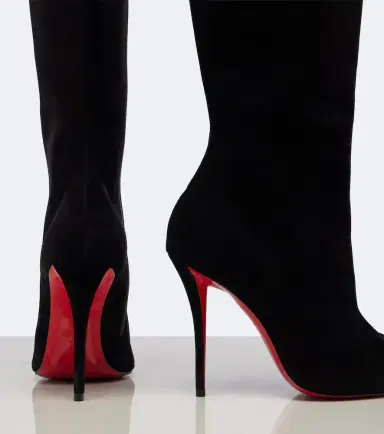 Christian Louboutin Miss Z suede knee-high boots | Thumbnail 3 Christian Louboutin Miss Z suede knee-high boots | Thumbnail 3