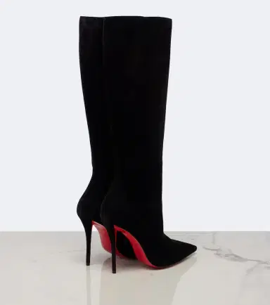 Christian Louboutin Miss Z suede knee-high boots | Thumbnail 4 Christian Louboutin Miss Z suede knee-high boots | Thumbnail 4