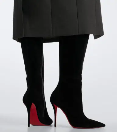 Christian Louboutin Miss Z suede knee-high boots | Thumbnail 5 Christian Louboutin Miss Z suede knee-high boots | Thumbnail 5