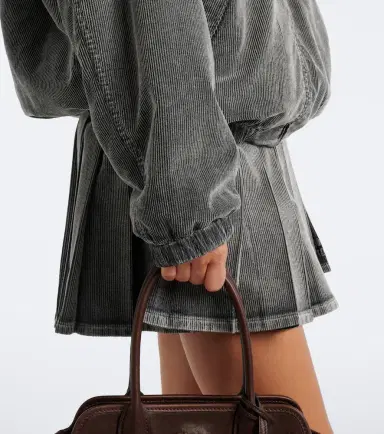 Miu Miu Corduroy cotton bomber jacket | Thumbnail 4 Miu Miu Corduroy cotton bomber jacket | Thumbnail 4