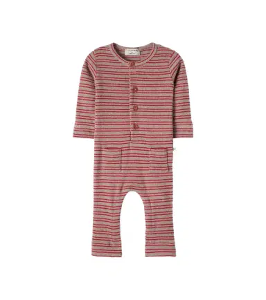 1 + in the Family Baby Goose striped ribbed-knit onesie | Thumbnail 1 1 + in the Family Baby Goose striped ribbed-knit onesie | Thumbnail 1