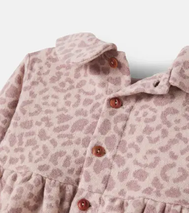 1 + in the Family Baby Ferrara leopard-print cotton-blend dress | Thumbnail 3 1 + in the Family Baby Ferrara leopard-print cotton-blend dress | Thumbnail 3