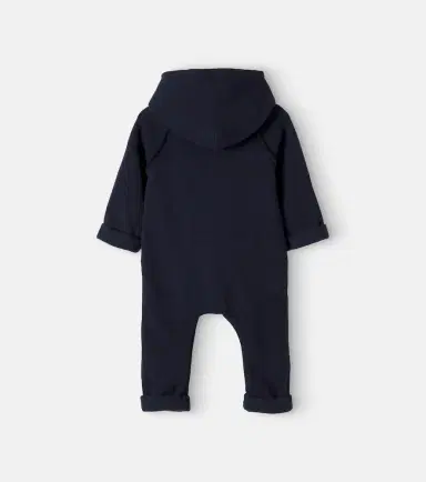 1 + in the Family Baby Molson hooded cotton-blend onesie | Thumbnail 3 1 + in the Family Baby Molson hooded cotton-blend onesie | Thumbnail 3