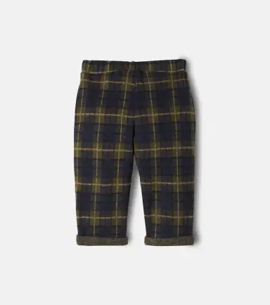 1 + in the Family Baby Churchill plaid cotton-blend pants | Thumbnail 3 1 + in the Family Baby Churchill plaid cotton-blend pants | Thumbnail 3