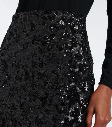 Max Mara Sequined pencil skirt | Thumbnail 6 Max Mara Sequined pencil skirt | Thumbnail 6