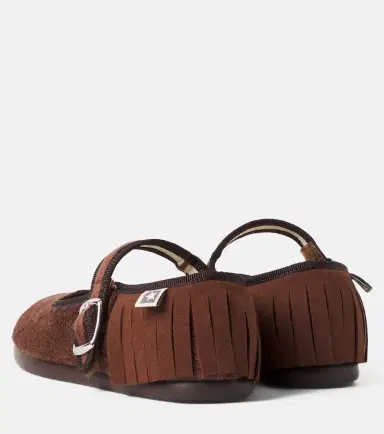 Bonton Fringed Mary Jane flats | Thumbnail 2 Bonton Fringed Mary Jane flats | Thumbnail 2
