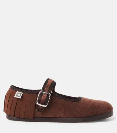 Bonton Fringed Mary Jane flats | Thumbnail 3 Bonton Fringed Mary Jane flats | Thumbnail 3