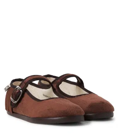 Bonton Fringed Mary Jane flats | Thumbnail 1 Bonton Fringed Mary Jane flats | Thumbnail 1