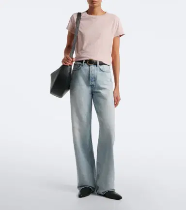 Agolde Adine cotton jersey T-shirt | Thumbnail 3 Agolde Adine cotton jersey T-shirt | Thumbnail 3