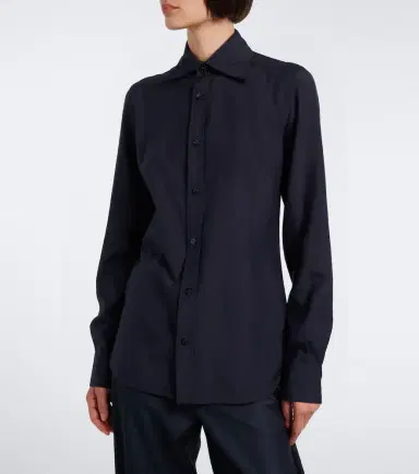 Gucci Silk poplin shirt | Thumbnail 7 Gucci Silk poplin shirt | Thumbnail 7