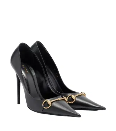 Gucci Donna Horsebit leather pumps | Thumbnail 1 Gucci Donna Horsebit leather pumps | Thumbnail 1