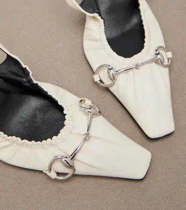 Gucci Vittoria Horsebit leather slingback pumps | Thumbnail 4 Gucci Vittoria Horsebit leather slingback pumps | Thumbnail 4