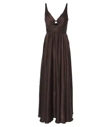 Zimmermann Draped silk maxi dress | Thumbnail 1 Zimmermann Draped silk maxi dress | Thumbnail 1