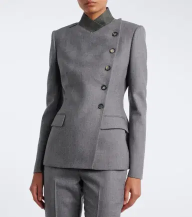 McQueen Peplum wool blazer | Thumbnail 3 McQueen Peplum wool blazer | Thumbnail 3