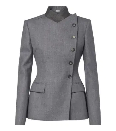 McQueen Peplum wool blazer | Thumbnail 1 McQueen Peplum wool blazer | Thumbnail 1