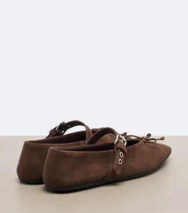 Miu Miu Suede ballet flats | Thumbnail 2 Miu Miu Suede ballet flats | Thumbnail 2