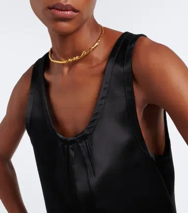 Saint Laurent Cassandre Mulberry necklace | Thumbnail 4 Saint Laurent Cassandre Mulberry necklace | Thumbnail 4