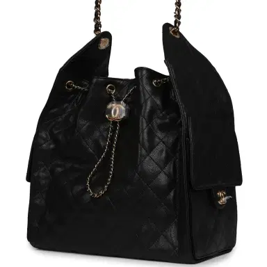 Chanel Chanel Medium 25 Hobo Bag Black Caviar Gold Hardware | Thumbnail 5 Chanel Chanel Medium 25 Hobo Bag Black Caviar Gold Hardware | Thumbnail 5