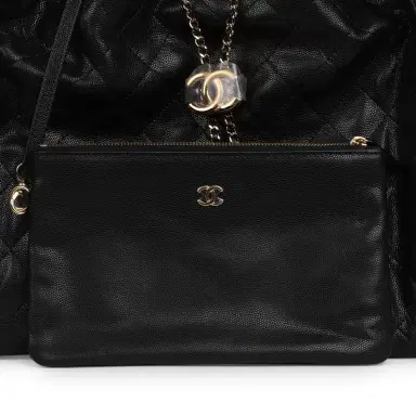 Chanel Chanel Medium 25 Hobo Bag Black Caviar Gold Hardware | Thumbnail 8 Chanel Chanel Medium 25 Hobo Bag Black Caviar Gold Hardware | Thumbnail 8