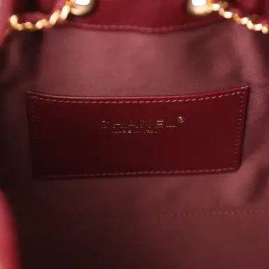 Chanel Chanel Mini 25 Hobo Bag Dark Burgundy Caviar Gold Hardware | Thumbnail 8 Chanel Chanel Mini 25 Hobo Bag Dark Burgundy Caviar Gold Hardware | Thumbnail 8