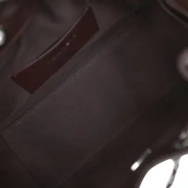 Chanel Chanel Small 25 Hobo Bag Dark Brown Shiny Aged Calfskin Silver Hardware | Thumbnail 9 Chanel Chanel Small 25 Hobo Bag Dark Brown Shiny Aged Calfskin Silver Hardware | Thumbnail 9