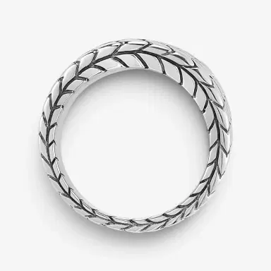 JAI JAI Sterling Silver Hammered Saddle Ring JJH3008R - by The Solist | Thumbnail 3 JAI JAI Sterling Silver Hammered Saddle Ring JJH3008R - by The Solist | Thumbnail 3
