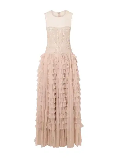 Ulla Johnson Orla Crochet And Tulle Gown | Thumbnail 1 Ulla Johnson Orla Crochet And Tulle Gown | Thumbnail 1