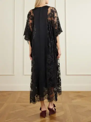 Zimmermann Valiant Lace-trimmed Cotton-blend Midi Dress | Thumbnail 3 Zimmermann Valiant Lace-trimmed Cotton-blend Midi Dress | Thumbnail 3