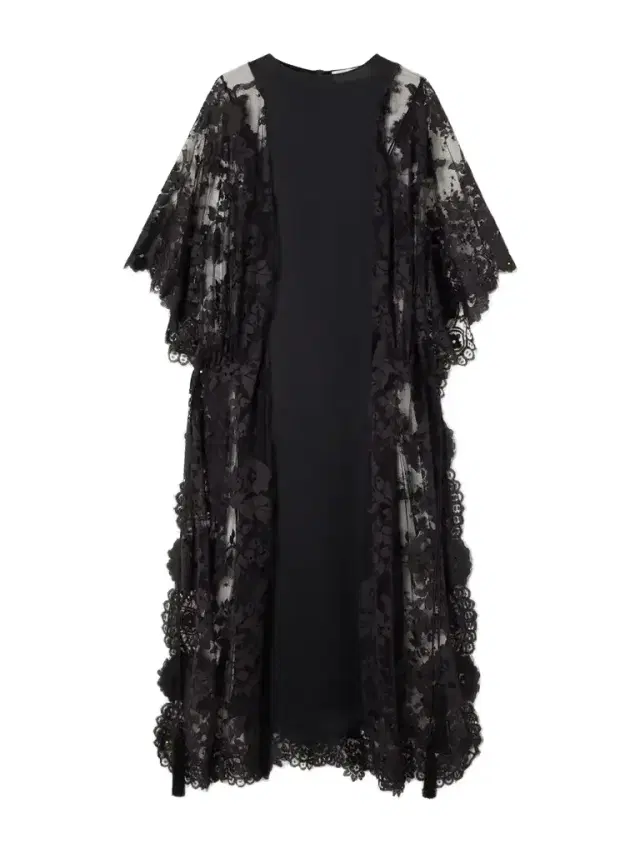 Valiant Lace-trimmed Cotton-blend Midi Dress Valiant Lace-trimmed Cotton-blend Midi Dress