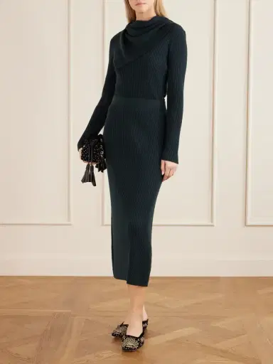 Zimmermann Valiant Scarf Wool Sweater | Thumbnail 2 Zimmermann Valiant Scarf Wool Sweater | Thumbnail 2