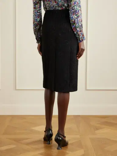 Dries Van Noten Paisley Motif Matelassé Jacquard Midi Skirt | Thumbnail 3 Dries Van Noten Paisley Motif Matelassé Jacquard Midi Skirt | Thumbnail 3