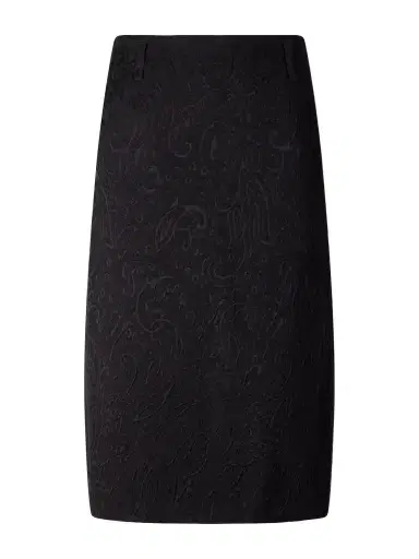 Dries Van Noten Paisley Motif Matelassé Jacquard Midi Skirt | Thumbnail 1 Dries Van Noten Paisley Motif Matelassé Jacquard Midi Skirt | Thumbnail 1