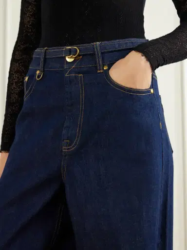 Zimmermann Belted Flared Jeans | Thumbnail 4 Zimmermann Belted Flared Jeans | Thumbnail 4