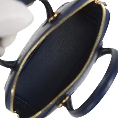 HERMÈS Hermes 1923 Bolide Mini Bleu Saphir Matte Alligator Gold Hardware | Thumbnail 8 HERMÈS Hermes 1923 Bolide Mini Bleu Saphir Matte Alligator Gold Hardware | Thumbnail 8