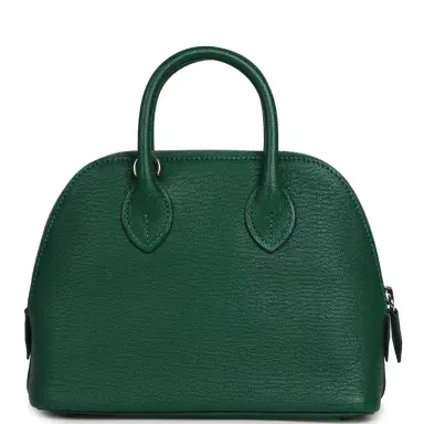 HERMÈS Hermes 1923 Bolide Mini Vert Vertigo Chevre Palladium Hardware | Thumbnail 4 HERMÈS Hermes 1923 Bolide Mini Vert Vertigo Chevre Palladium Hardware | Thumbnail 4