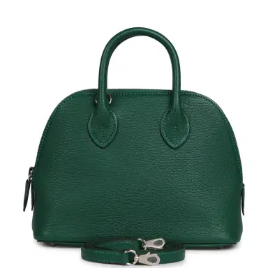 HERMÈS Hermes 1923 Bolide Mini Vert Vertigo Chevre Palladium Hardware | Thumbnail 1 HERMÈS Hermes 1923 Bolide Mini Vert Vertigo Chevre Palladium Hardware | Thumbnail 1