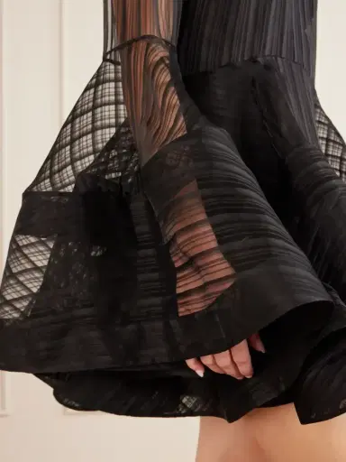 Zimmermann Valiant Lantern Silk-chiffon Mini Dress | Thumbnail 4 Zimmermann Valiant Lantern Silk-chiffon Mini Dress | Thumbnail 4