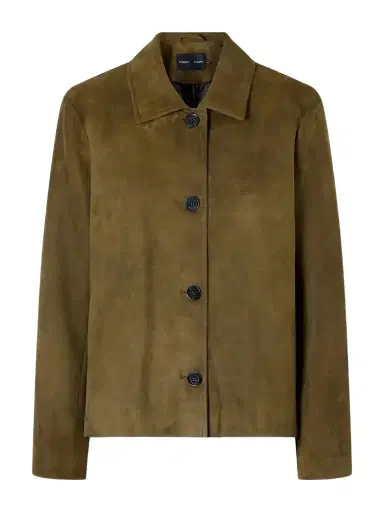 Proenza Schouler Irine Suede Jacket | Thumbnail 1 Proenza Schouler Irine Suede Jacket | Thumbnail 1