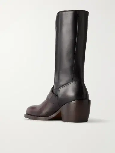 Dries Van Noten Buckle-detail Leather Knee Boots | Thumbnail 3 Dries Van Noten Buckle-detail Leather Knee Boots | Thumbnail 3