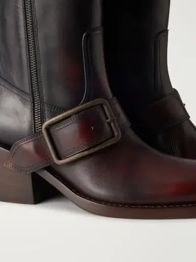 Dries Van Noten Buckle-detail Leather Knee Boots | Thumbnail 5 Dries Van Noten Buckle-detail Leather Knee Boots | Thumbnail 5