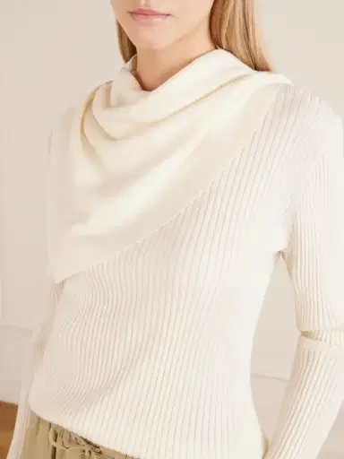 Zimmermann Valiant Scarf Wool Sweater | Thumbnail 5 Zimmermann Valiant Scarf Wool Sweater | Thumbnail 5