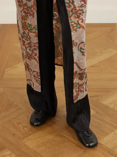 Dries Van Noten Snake-effect Leather Sneakers | Thumbnail 2 Dries Van Noten Snake-effect Leather Sneakers | Thumbnail 2