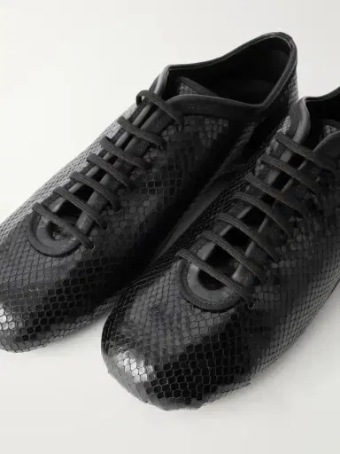 Dries Van Noten Snake-effect Leather Sneakers | Thumbnail 5 Dries Van Noten Snake-effect Leather Sneakers | Thumbnail 5