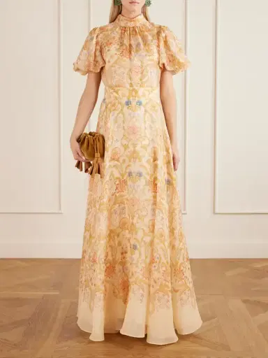 Zimmermann Valiant Bubble Linen And Silk-blend Blouse | Thumbnail 2 Zimmermann Valiant Bubble Linen And Silk-blend Blouse | Thumbnail 2