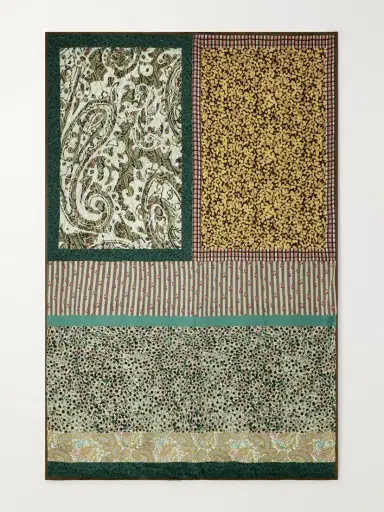 Dries Van Noten Floral-printed Satin Scarf | Thumbnail 3 Dries Van Noten Floral-printed Satin Scarf | Thumbnail 3