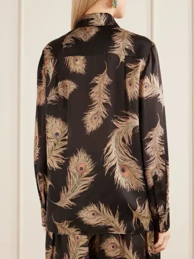 Zimmermann Valiant Printed Silk-satin Shirt | Thumbnail 4 Zimmermann Valiant Printed Silk-satin Shirt | Thumbnail 4