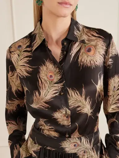 Zimmermann Valiant Printed Silk-satin Shirt | Thumbnail 5 Zimmermann Valiant Printed Silk-satin Shirt | Thumbnail 5