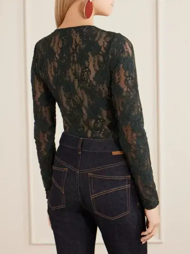 Zimmermann Stretch-lace Bodysuit | Thumbnail 3 Zimmermann Stretch-lace Bodysuit | Thumbnail 3